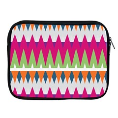 Chevron Pattern Apple Ipad 2/3/4 Zipper Case by LalyLauraFLM