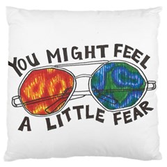 Little Fear Large Flano Cushion Cases (one Side) 