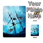 Awesome Ship Wreck With Dolphin And Light Effects Multi-purpose Cards (Rectangle)  Front 17