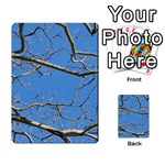 Leafless Tree Branches Against Blue Sky Playing Cards 54 Designs  Back