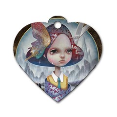 World Peace Dog Tag Heart (Two Sides)