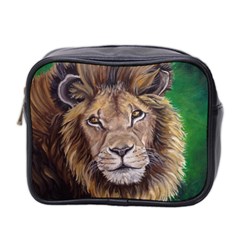 Lion Mini Toiletries Bag 2-side by ArtByThree