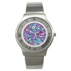 Art Deco Candy Stainless Steel Watches