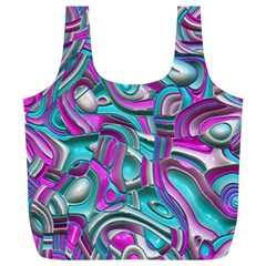 Art Deco Candy Full Print Recycle Bags (L) 