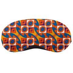 Squares And Other Shapes Pattern Sleeping Mask by LalyLauraFLM