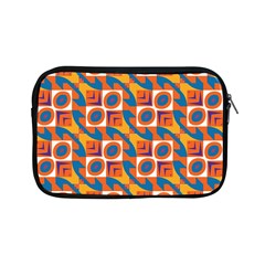 Squares And Other Shapes Pattern Apple Ipad Mini Zipper Case by LalyLauraFLM