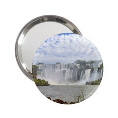 Waterfalls Landscape At Iguazu Park 2 25  Handbag Mirrors by dflcprints