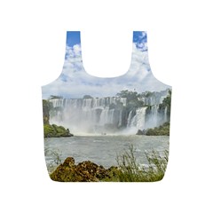 Waterfalls Landscape At Iguazu Park Full Print Recycle Bags (s)  by dflcprints