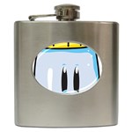 Purp Baby Bottle Hip Flask (6 oz) Front