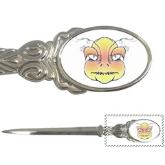 Angry Monster Portrait Drawing Letter Openers by dflcprints