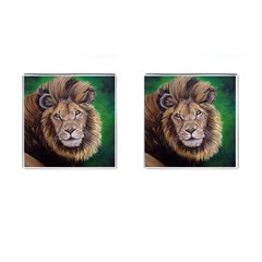 Lion Cufflinks (square) by ArtByThree