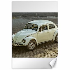 Classic Beetle Car Parked On Street Canvas 20  X 30  