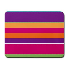 Jagged Stripes Small Mousepad by LalyLauraFLM