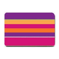 Jagged Stripes Small Doormat by LalyLauraFLM