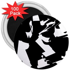 Bw Glitch 2 3  Magnets (100 pack)