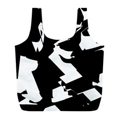 Bw Glitch 2 Full Print Recycle Bags (L) 