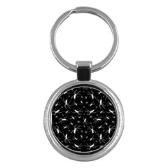 Spiders Seamless Pattern Illustration Key Chains (round)  by dflcprints