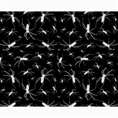 Spiders Seamless Pattern Illustration Collage 8  X 10  by dflcprints