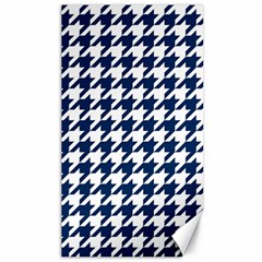 Houndstooth Midnight Canvas 40  x 72  