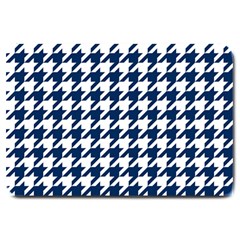 Houndstooth Midnight Large Doormat 