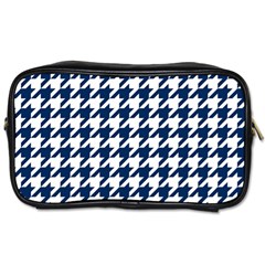 Houndstooth Midnight Toiletries Bags