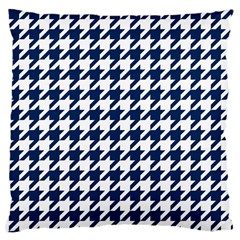 Houndstooth Midnight Large Cushion Cases (Two Sides) 