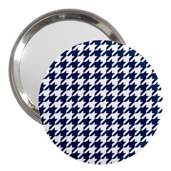 Houndstooth Midnight 3  Handbag Mirrors