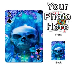 Skull Worship Playing Cards 54 Designs  by icarusismartdesigns