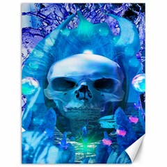 Skull Worship Canvas 12  X 16   by icarusismartdesigns