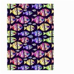 Colorful Fishes Pattern Design Large Garden Flag (Two Sides) Front