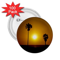 Sunset Scene At The Coast Of Montevideo Uruguay 2 25  Buttons (100 Pack)  by dflcprints