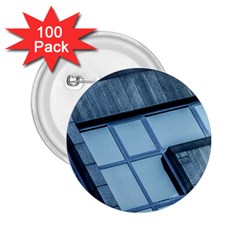 Abstract View Of Modern Buildings 2.25  Buttons (100 pack) 