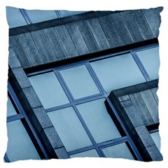 Abstract View Of Modern Buildings Large Cushion Cases (Two Sides) 