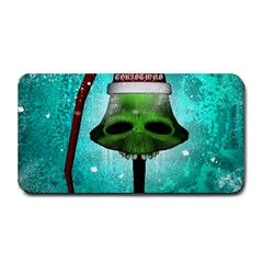 I Wish You A Merry Christmas, Funny Skull Mushrooms Medium Bar Mats by FantasyWorld7