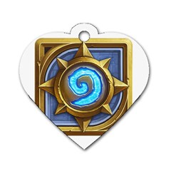 Hearthstone Update New Features Appicon 110715 Dog Tag Heart (one Side) by HearthstoneFunny