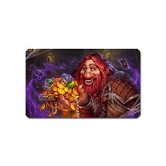 Hearthstone Gold Magnet (name Card) by HearthstoneFunny