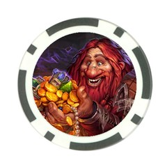 Hearthstone Gold Poker Chip Card Guards by HearthstoneFunny