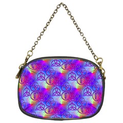 Rainbow Led Zeppelin Symbols Chain Purse (two Sided)  by SaraThePixelPixie