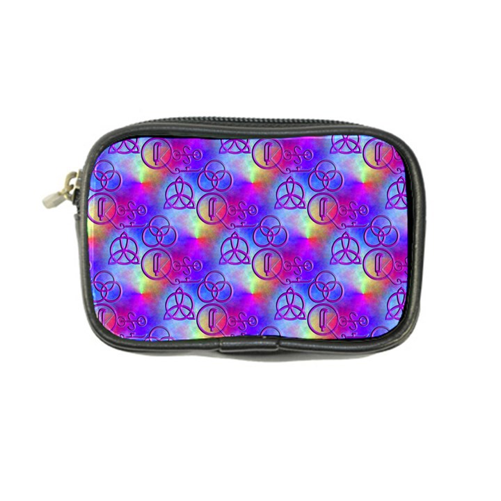 Rainbow Led Zeppelin Symbols Coin Purse