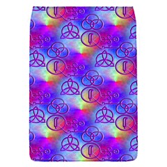 Rainbow Led Zeppelin Symbols Removable Flap Cover (small) by SaraThePixelPixie