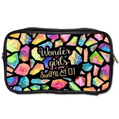 Wondergirls(sunmi) Travel Toiletry Bag (two Sides) by walala