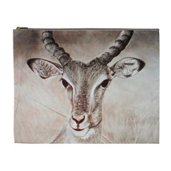 Antelope Horns Cosmetic Bag (xl) by TwoFriendsGallery