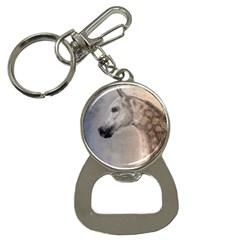 Grey Arabian Horse Bottle Opener Key Chains