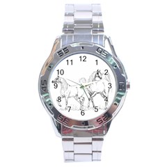 Logosquare Stainless Steel Men s Watch by TwoFriendsGallery