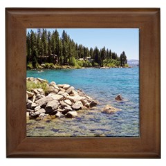 Nevada Lake Tahoe  Framed Tiles