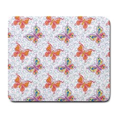 Butterfly Large Mouse Pad (rectangle) by 4SeasonsDesigns