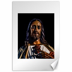 Jesus Christ Sculpture Photo Canvas 20  X 30   by dflcprints