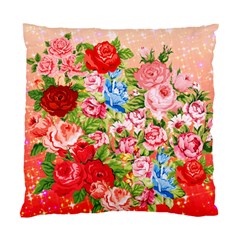 Pretty Sparkly Roses Standard Cushion Cases (two Sides)  by LovelyDesigns4U