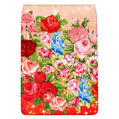 Pretty Sparkly Roses Flap Covers (l)  by LovelyDesigns4U