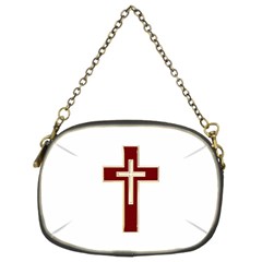 Red Christian Cross Chain Purse (two Sides) by igorsin